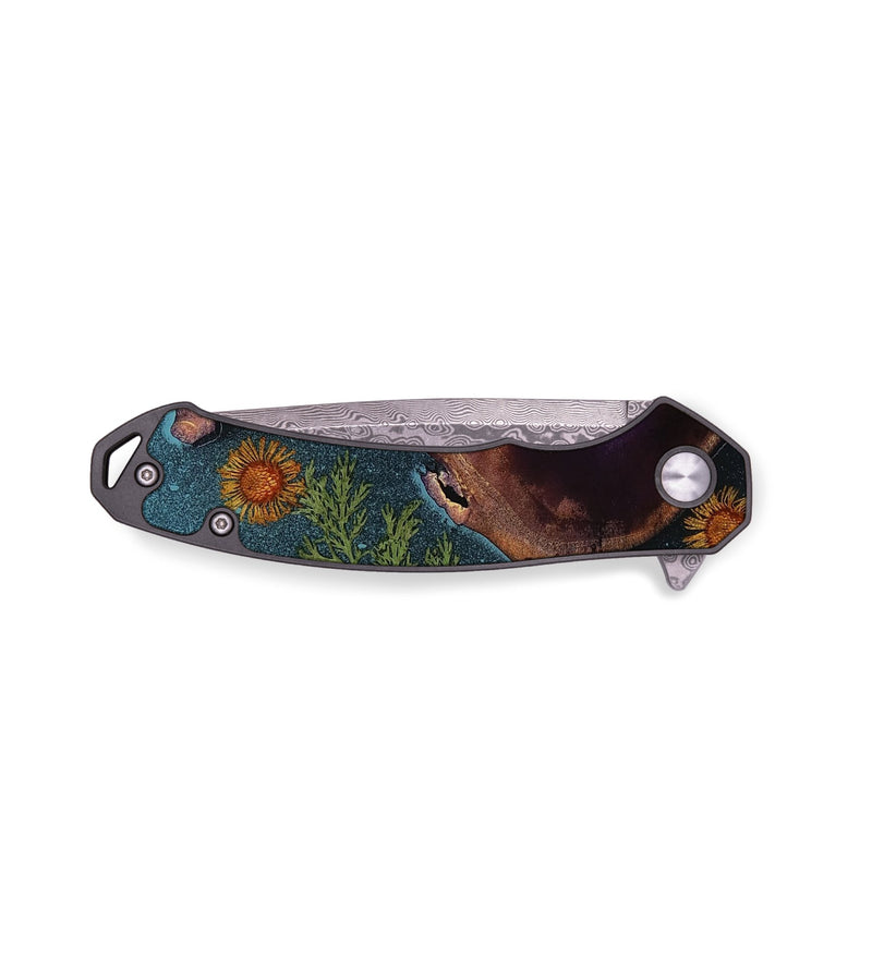 EDC Wood Pocket Knife - Haskell (Bloom, 770934)