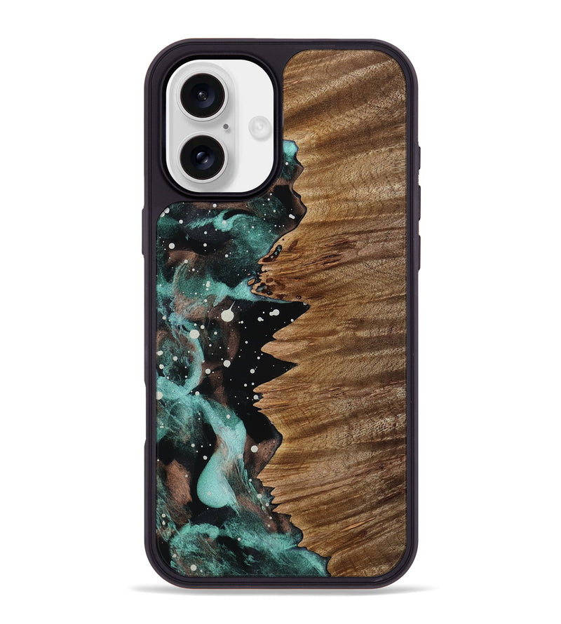 iPhone 16 Plus Wood Phone Case - Leandro (Cosmos, 771086)