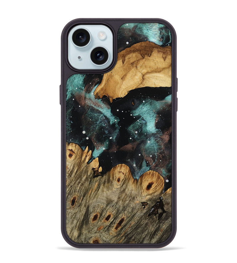 iPhone 15 Plus Wood Phone Case - Wilda (Cosmos, 771090)