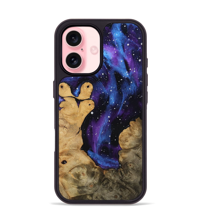 iPhone 16 Wood Phone Case - Cloyd (Cosmos, 771103)