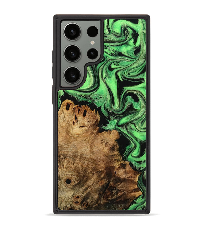 Galaxy S23 Ultra Wood Phone Case - Gustave (Green, 771195)
