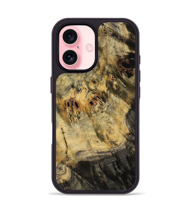 iPhone 16 Wood Phone Case - Sanaa (Wood Burl, 771239)