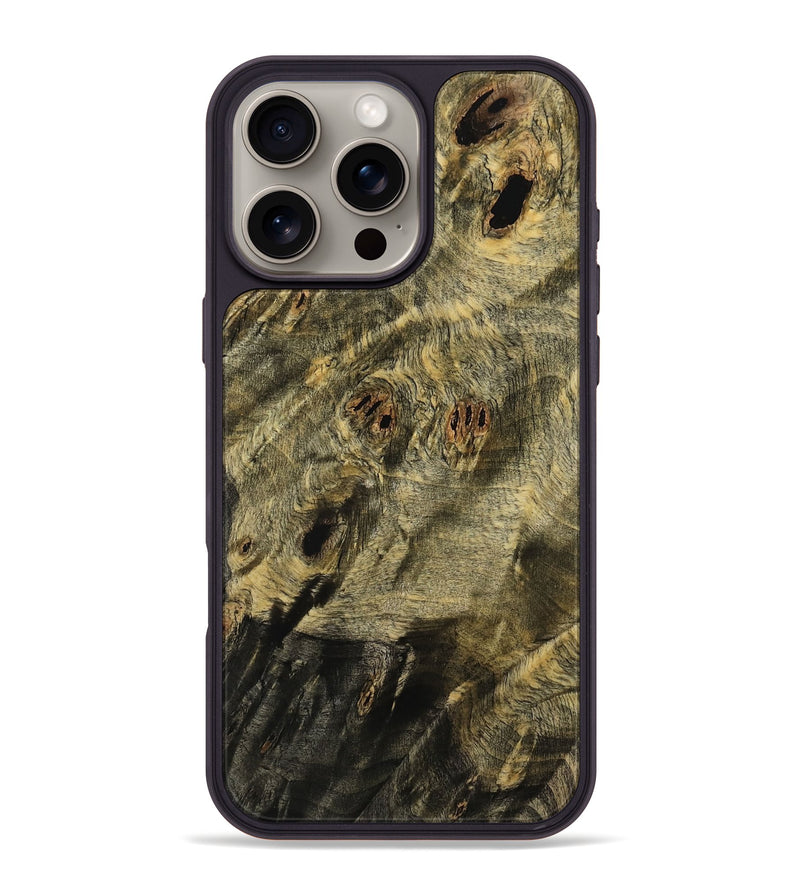 iPhone 16 Pro Max Wood Phone Case - Buster (Wood Burl, 771246)
