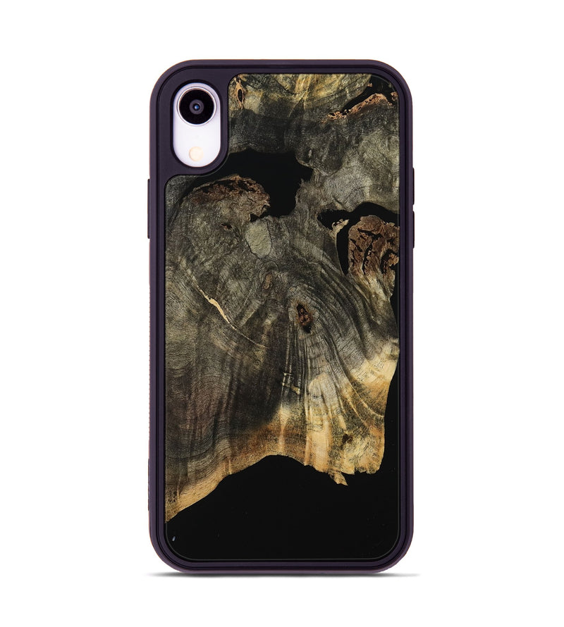 iPhone Xr Wood Phone Case - Dusty (Wood Burl, 771247)
