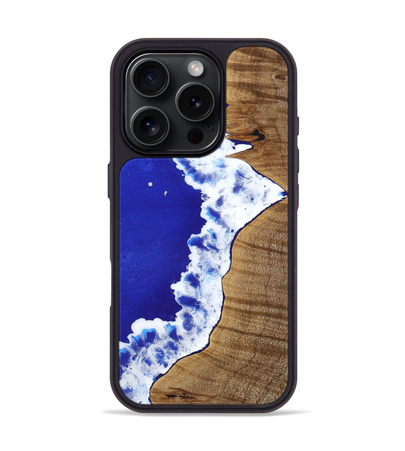 iPhone 16 Pro Wood Phone Case - Destini (Coastal, 771265)