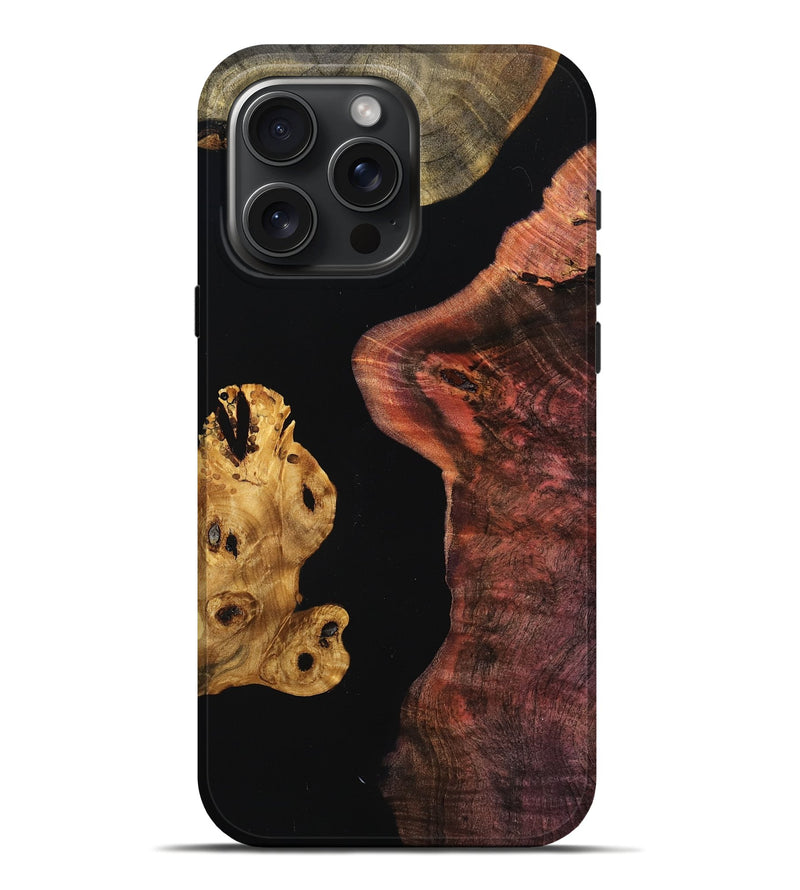 iPhone 16 Pro Max Wood Live Edge Phone Case - Liana (Wood Burl, 771310)