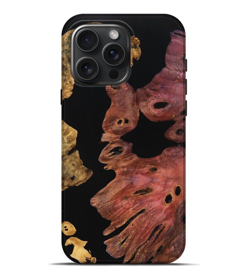 iPhone 16 Pro Max Wood Live Edge Phone Case - Beau (Wood Burl, 771312)