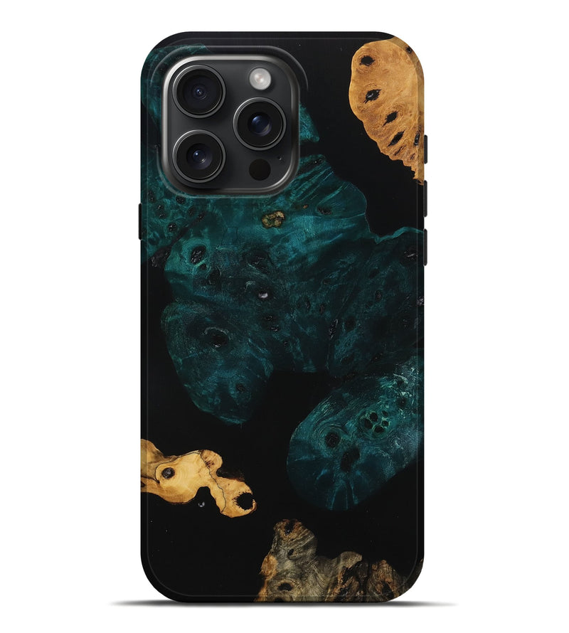 iPhone 16 Pro Max Wood Live Edge Phone Case - Ashtyn (Wood Burl, 771315)