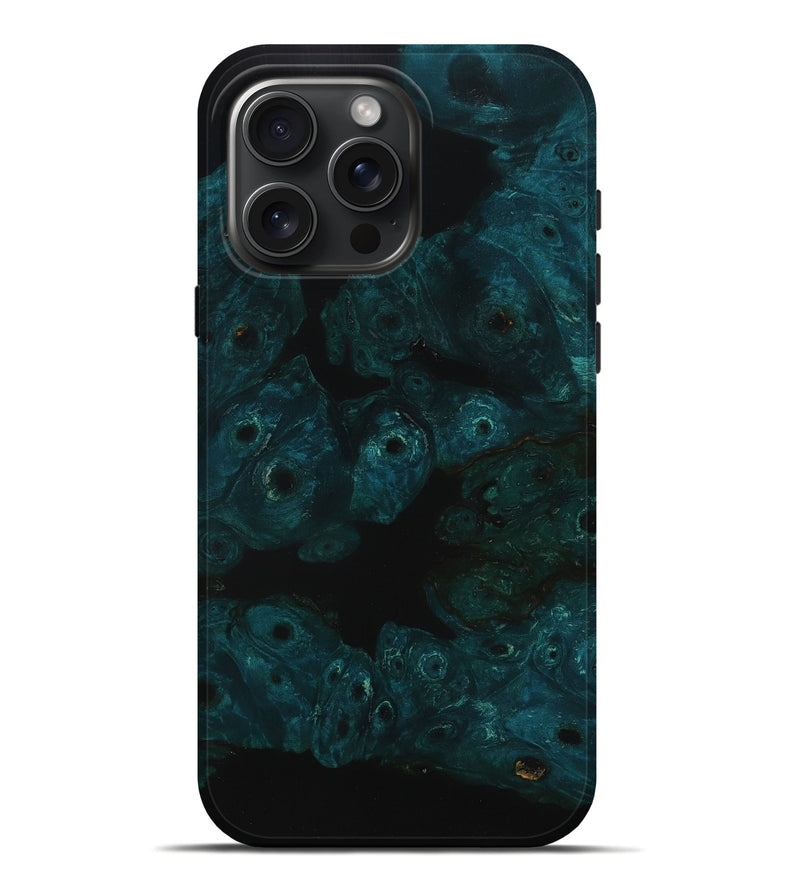 iPhone 16 Pro Max Wood Live Edge Phone Case - Sharron (Wood Burl, 771319)