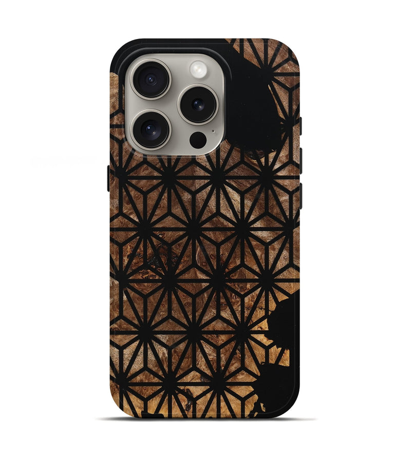 iPhone 16 Pro Wood Live Edge Phone Case - Dylan (Pattern, 771321)