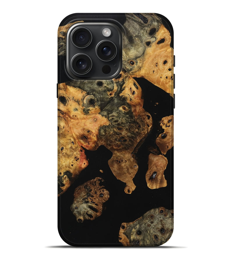 iPhone 16 Pro Max Wood Live Edge Phone Case - Cain (Wood Burl, 771323)