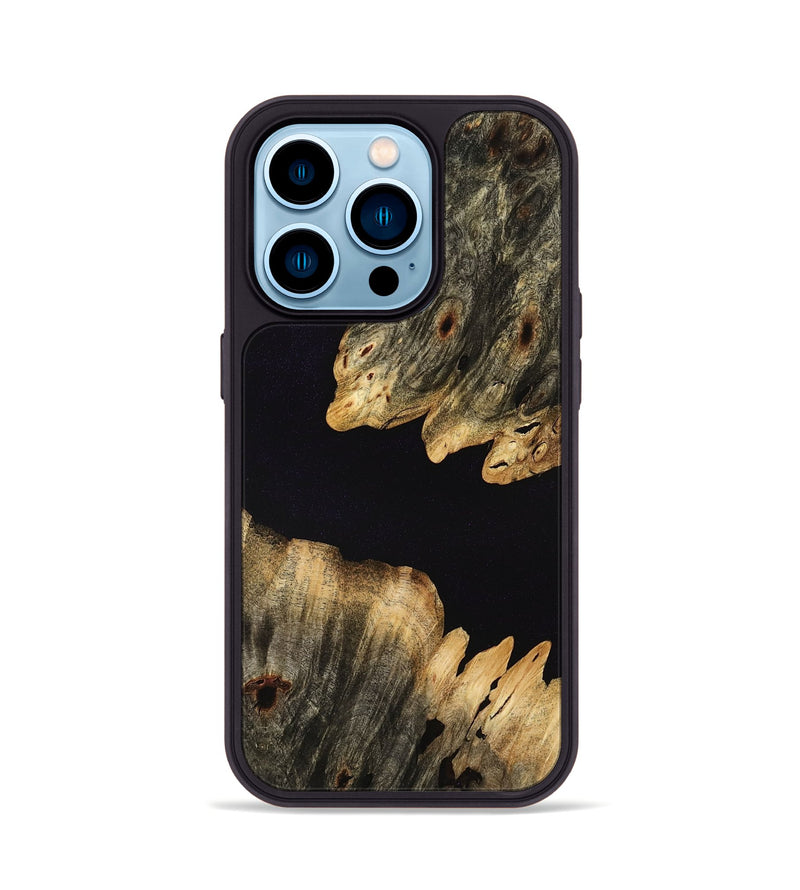iPhone 14 Pro Wood Phone Case - Shamar (Wood Burl, 771378)