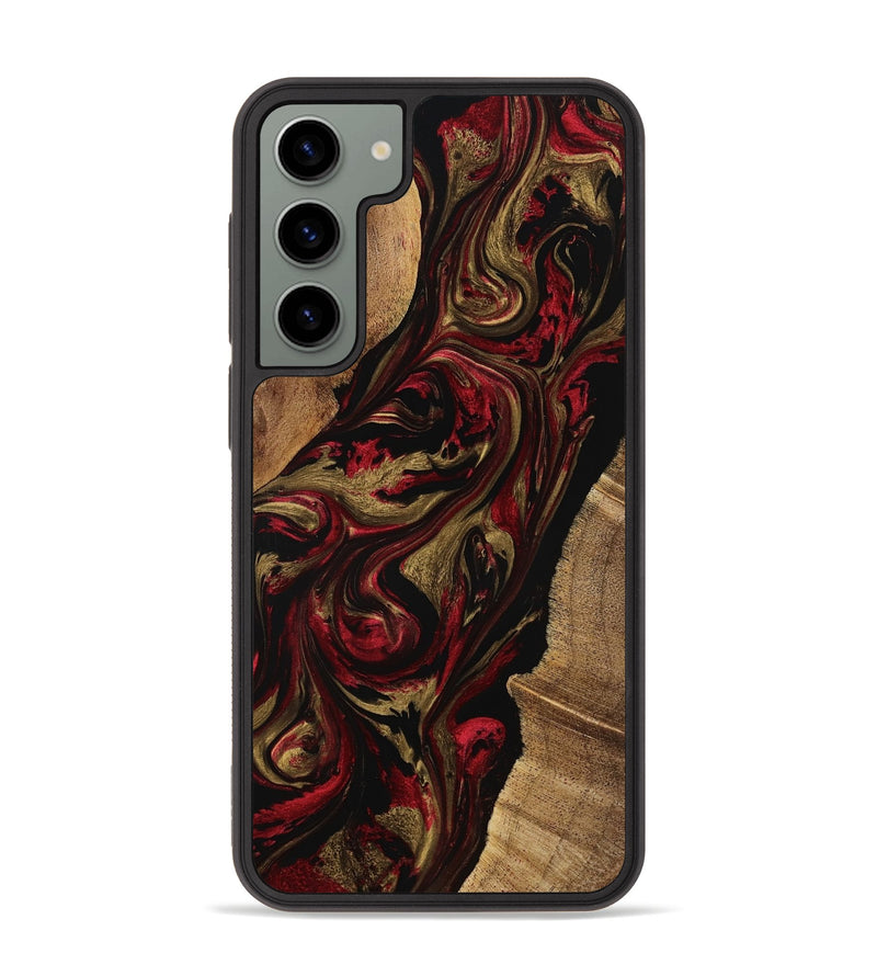 Galaxy S23 Plus Wood Phone Case - Carissa (Red, 771520)