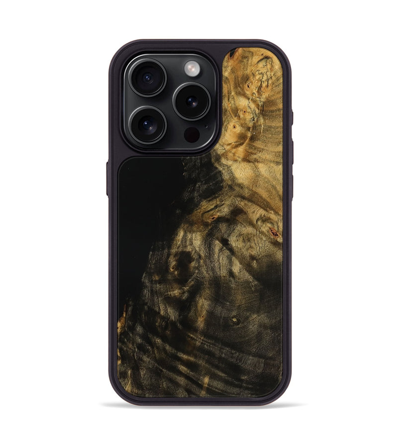 iPhone 15 Pro Wood Phone Case - Nelda (Wood Burl, 771678)