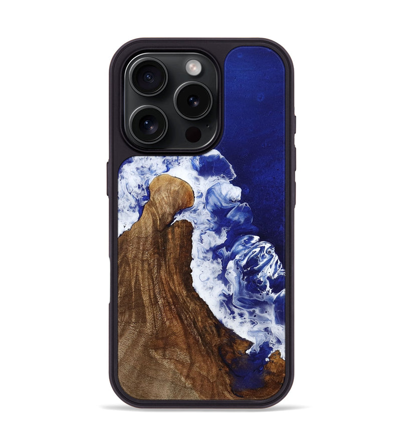iPhone 16 Pro Wood Phone Case - Brown (Coastal, 771686)