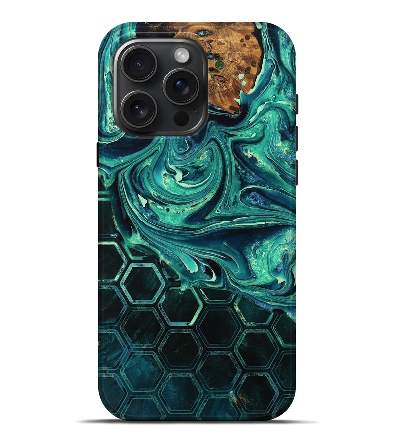 iPhone 16 Pro Max Wood Live Edge Phone Case - Donnie (Pattern, 771729)