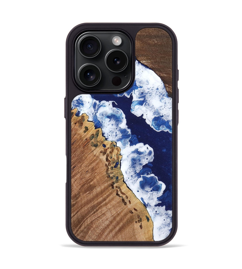 iPhone 16 Pro Wood Phone Case - Curtis (Coastal, 771773)