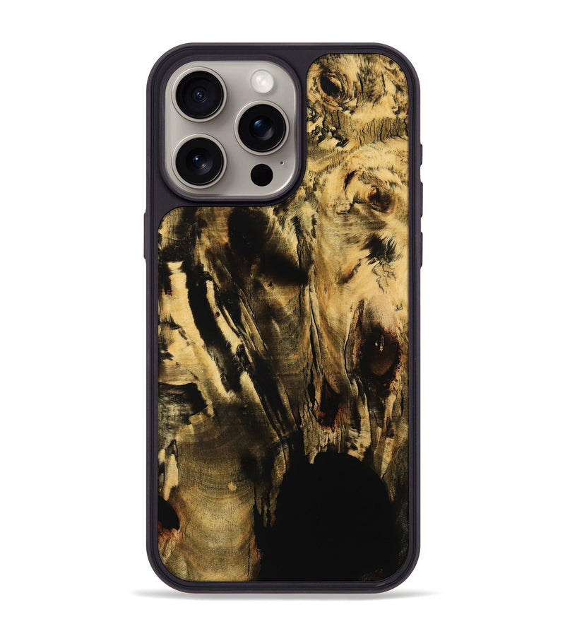 iPhone 15 Pro Max Wood Phone Case - Siena (Wood Burl, 771788)