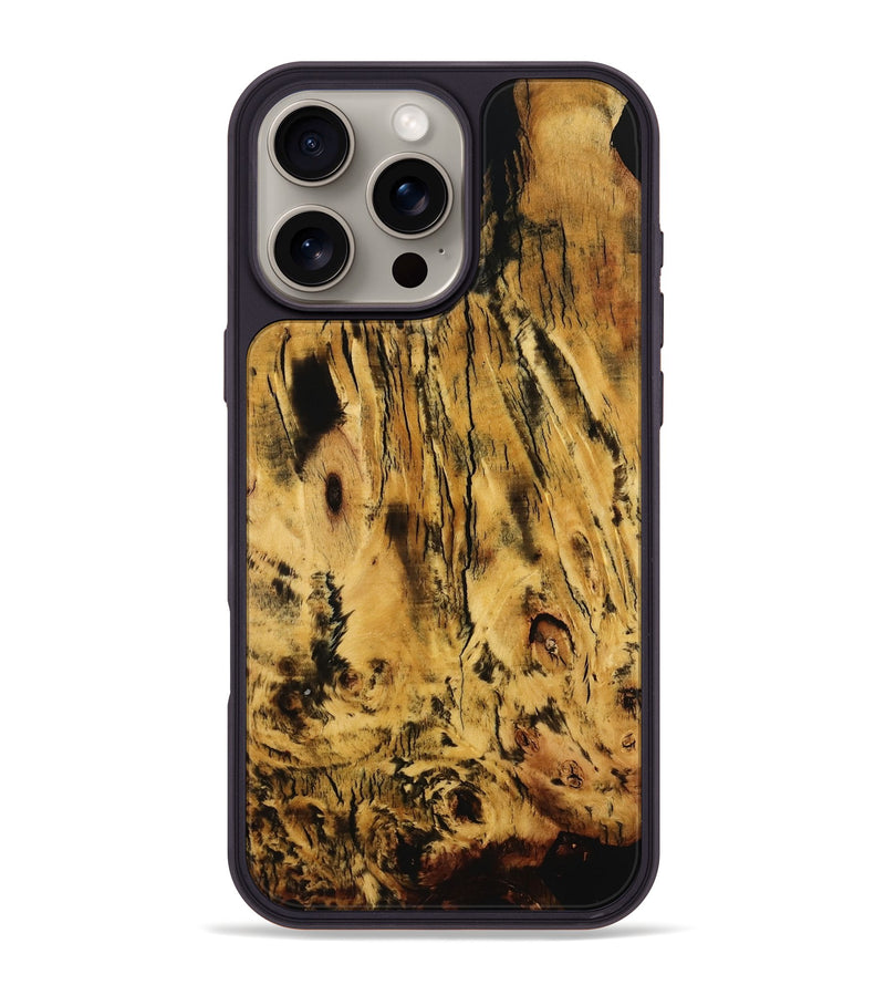 iPhone 16 Pro Max Wood Phone Case - Jemma (Wood Burl, 771790)