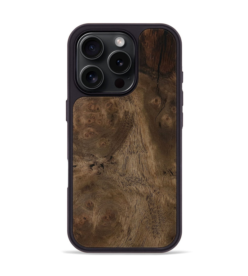 iPhone 16 Pro Wood Phone Case - Adeline (Wood Burl, 771792)