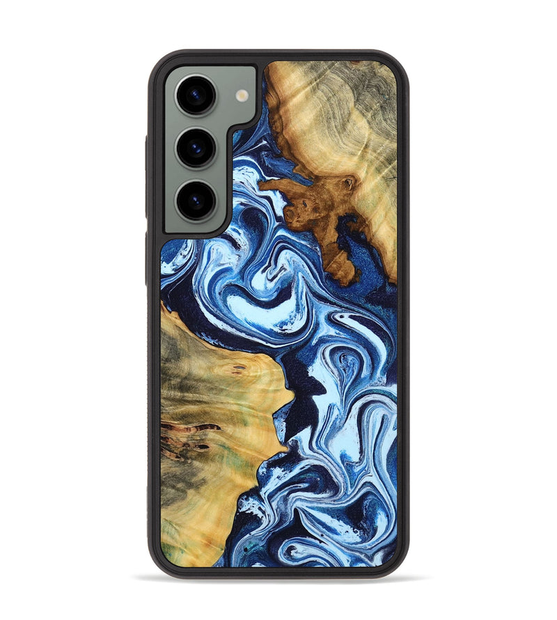 Galaxy S23 Plus Wood Phone Case - Rufus (Blue, 771795)
