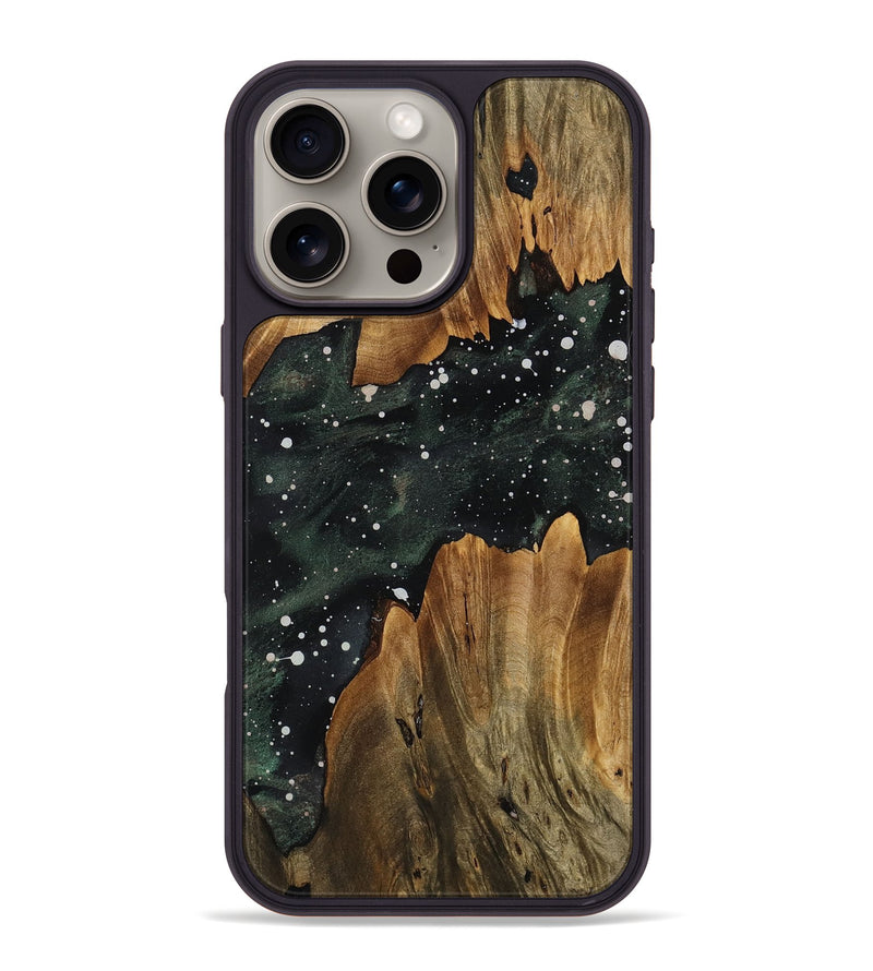 iPhone 16 Pro Max Wood Phone Case - Berry (Cosmos, 771847)