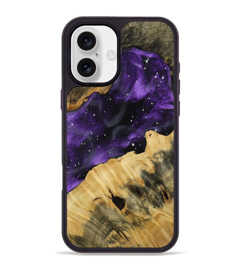 iPhone 16 Plus Wood Phone Case - Carissa (Cosmos, 772001)