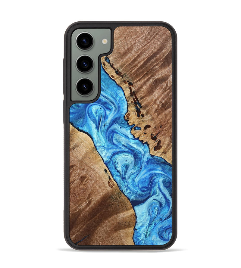 Galaxy S23 Plus Wood Phone Case - Coleson (Blue, 772195)