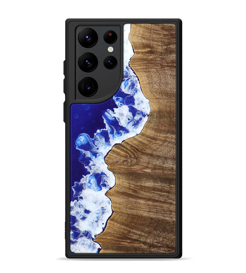 Galaxy S22 Ultra Wood Phone Case - Geo (Coastal, 772217)