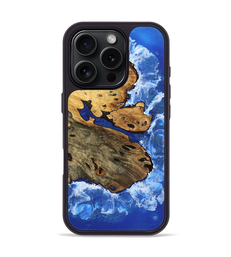 iPhone 16 Pro Wood Phone Case - Mettie (Coastal, 772237)