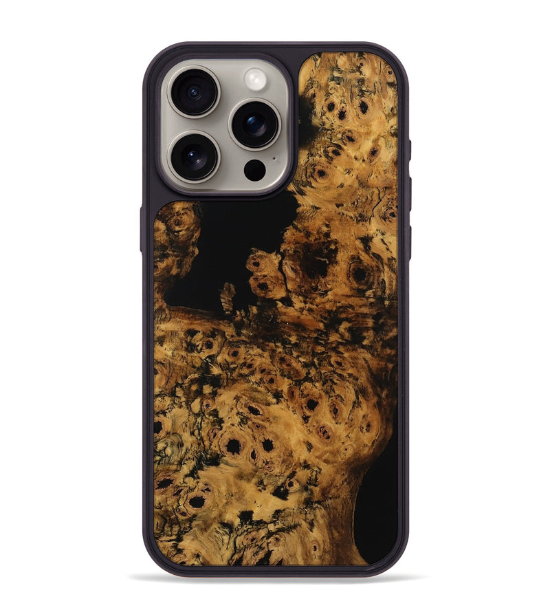 iPhone 15 Pro Max Wood Phone Case - Ainsley (Wood Burl, 772254)