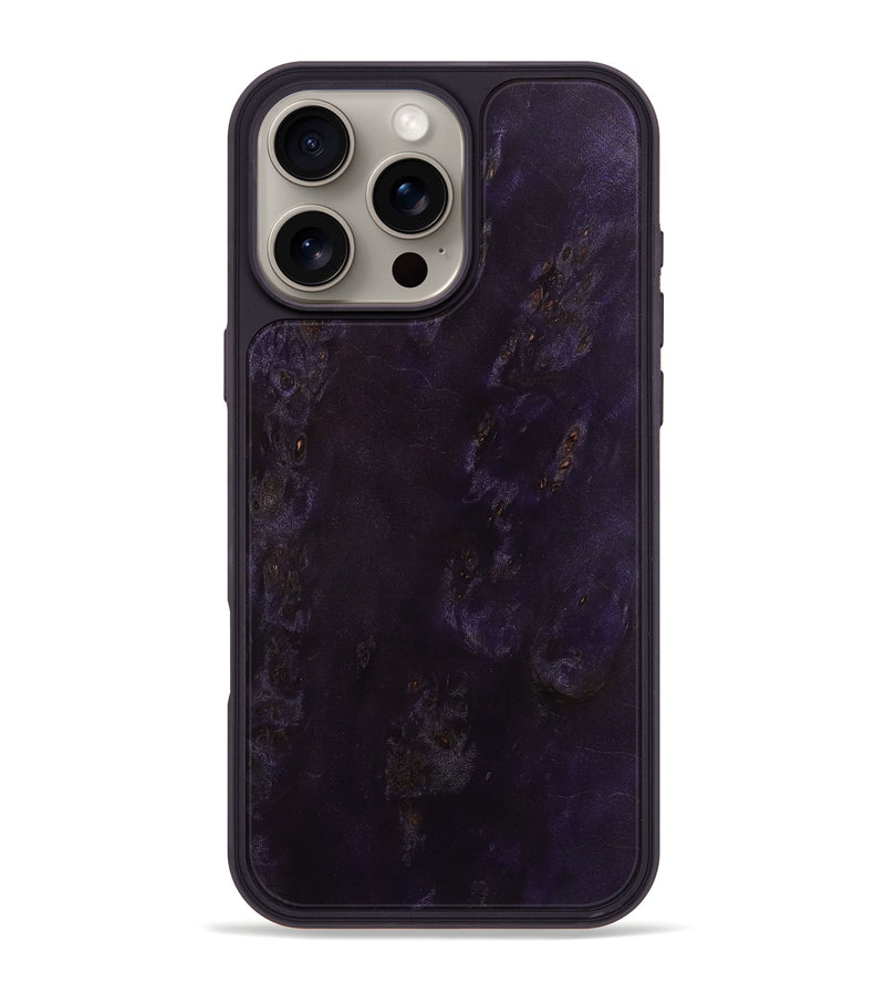 iPhone 16 Pro Max Wood Phone Case - Eulalia (Wood Burl, 772255)