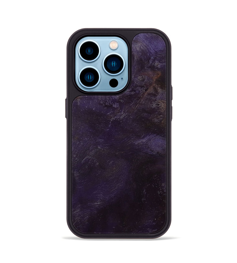 iPhone 14 Pro Wood Phone Case - Kamron (Wood Burl, 772256)