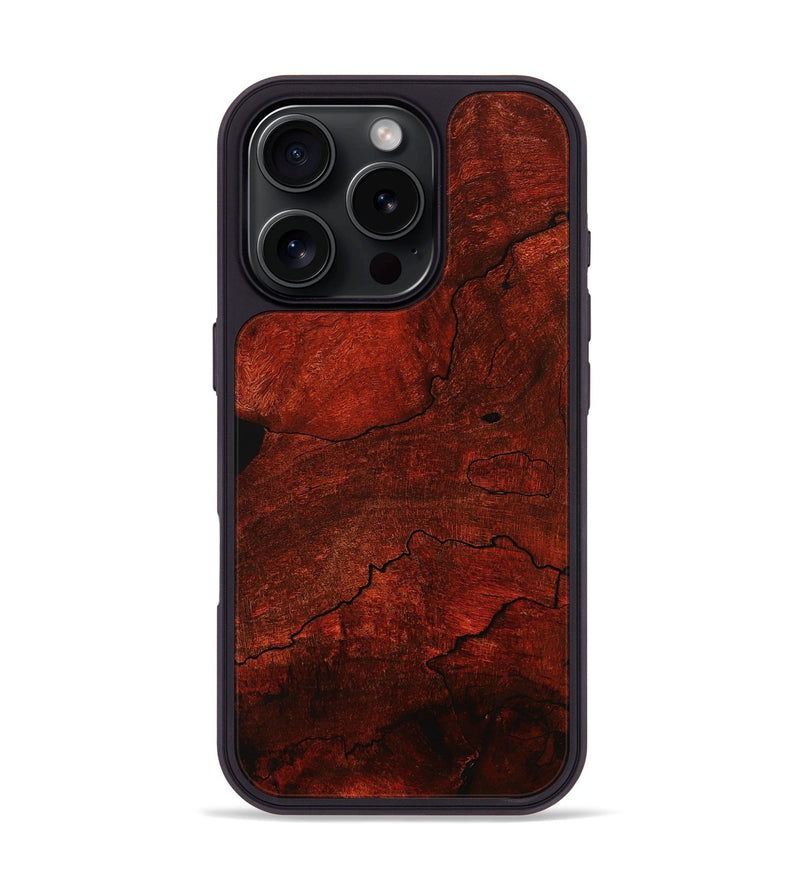 iPhone 16 Pro Wood Phone Case - Madisyn (Wood Burl, 772262)
