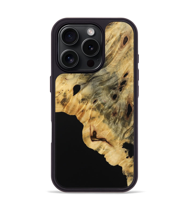 iPhone 16 Pro Wood Phone Case - Alfred (Wood Burl, 772263)