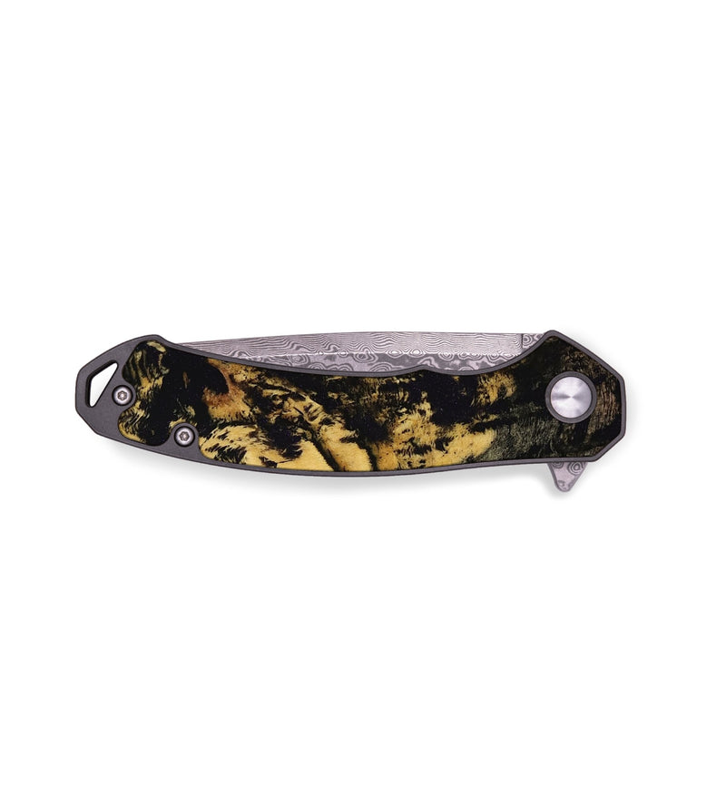 EDC Wood Pocket Knife - Golda (Wood Burl, 772265)