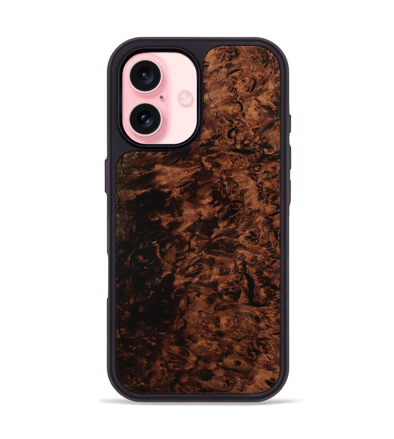 iPhone 16 Wood Phone Case - Addie (Wood Burl, 772269)