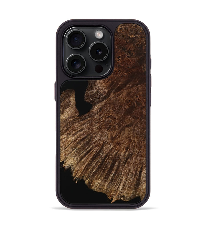 iPhone 16 Pro Wood Phone Case - Alannah (Wood Burl, 772271)