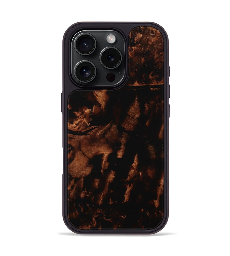 iPhone 16 Pro Wood Phone Case - Sunny (Wood Burl, 772393)