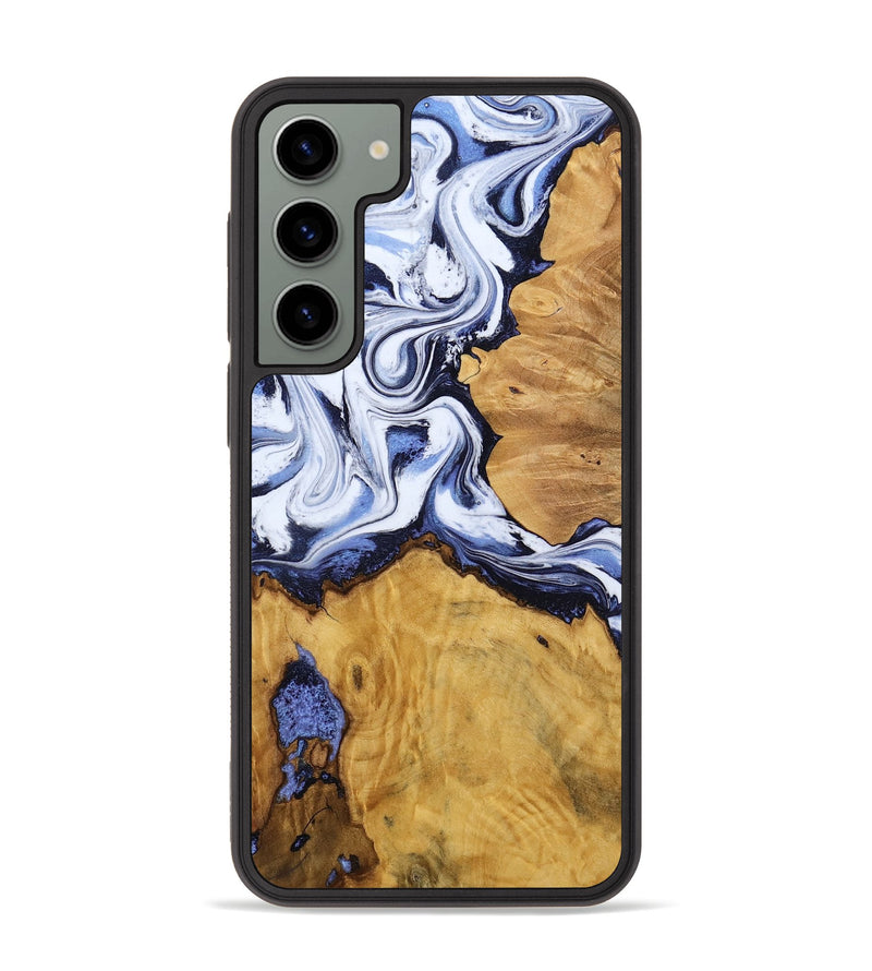 Galaxy S23 Plus Wood Phone Case - Amiri (Blue, 772401)