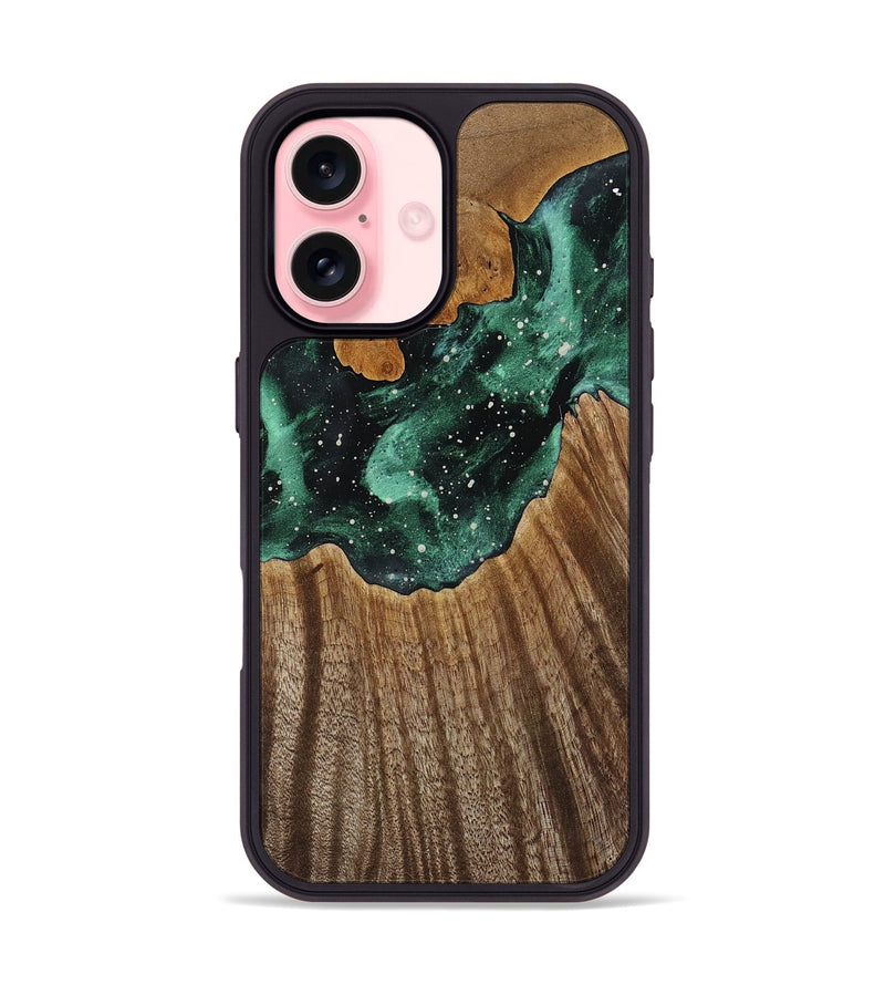 iPhone 16 Wood Phone Case - Etha (Cosmos, 772445)