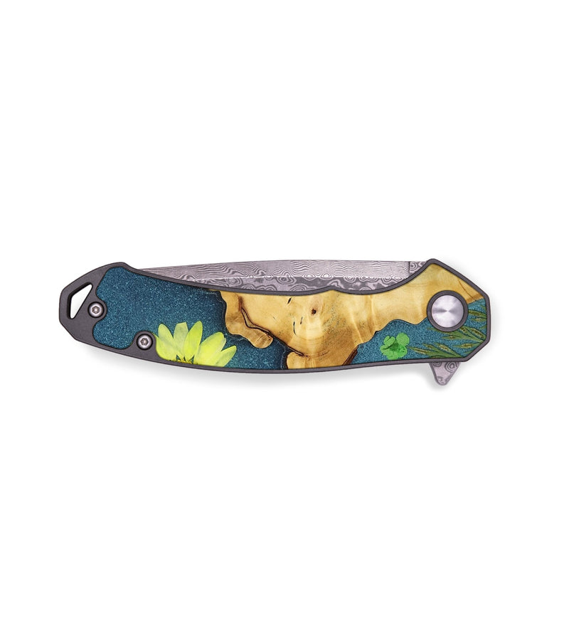 EDC Wood Pocket Knife - Iyanna (Bloom, 772458)