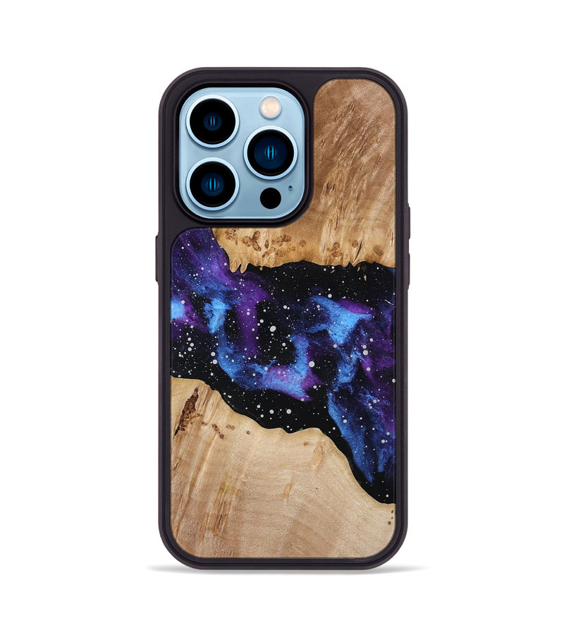 iPhone 14 Pro Wood Phone Case - Bette (Cosmos, 772478)
