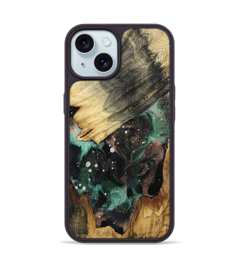 iPhone 15 Wood Phone Case - Jeffery (Cosmos, 772489)