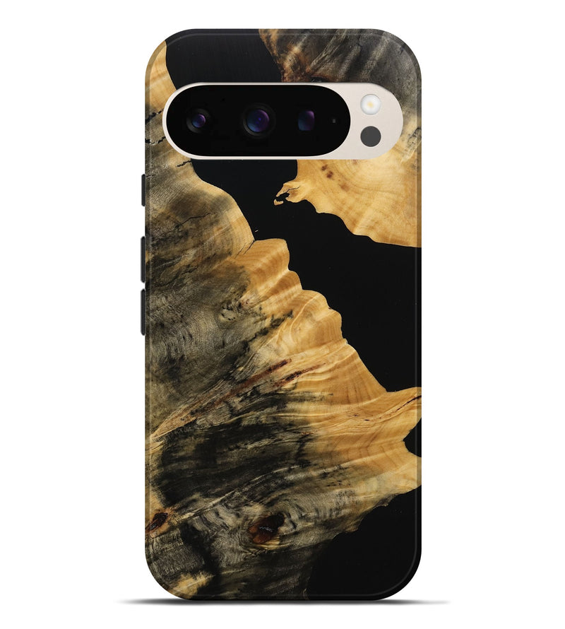 Pixel 9 Pro XL Wood Live Edge Phone Case - Tasha (Wood Burl, 772491)