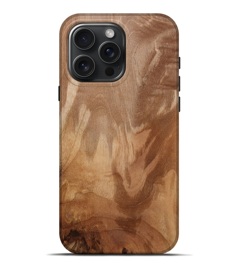 iPhone 16 Pro Max Wood Live Edge Phone Case - Shauna (Wood Burl, 772495)