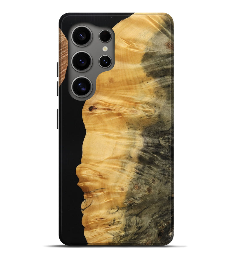 Galaxy S25 Ultra Wood Live Edge Phone Case - Odin (Wood Burl, 772496)
