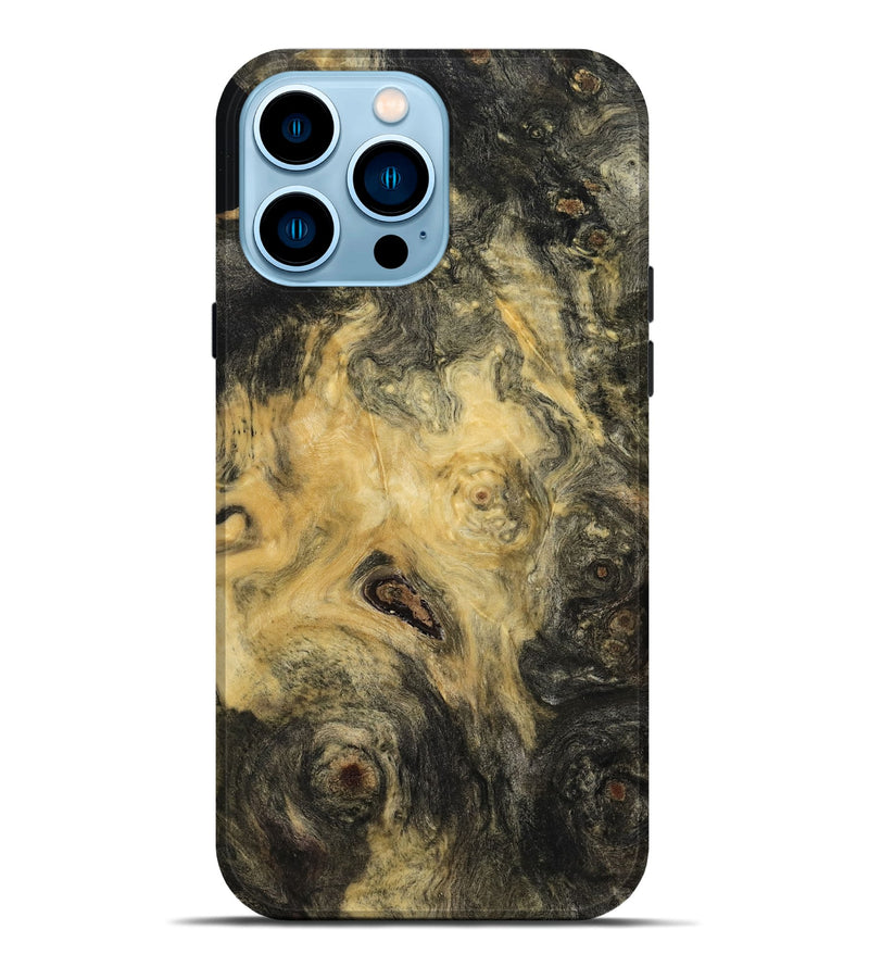 iPhone 14 Pro Max Wood Live Edge Phone Case - Rachael (Wood Burl, 772498)