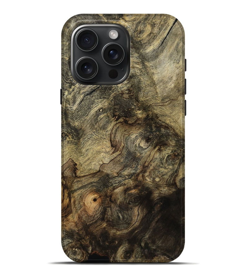 iPhone 16 Pro Max Wood Live Edge Phone Case - Santana (Wood Burl, 772499)