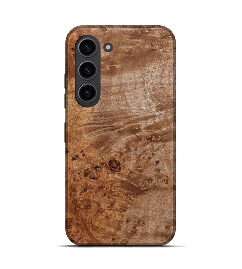 Galaxy S23 Wood Live Edge Phone Case - Beckett (Wood Burl, 772502)